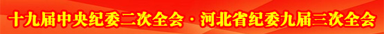 十九届中央纪委二次全会 河北省纪委九届三次全会